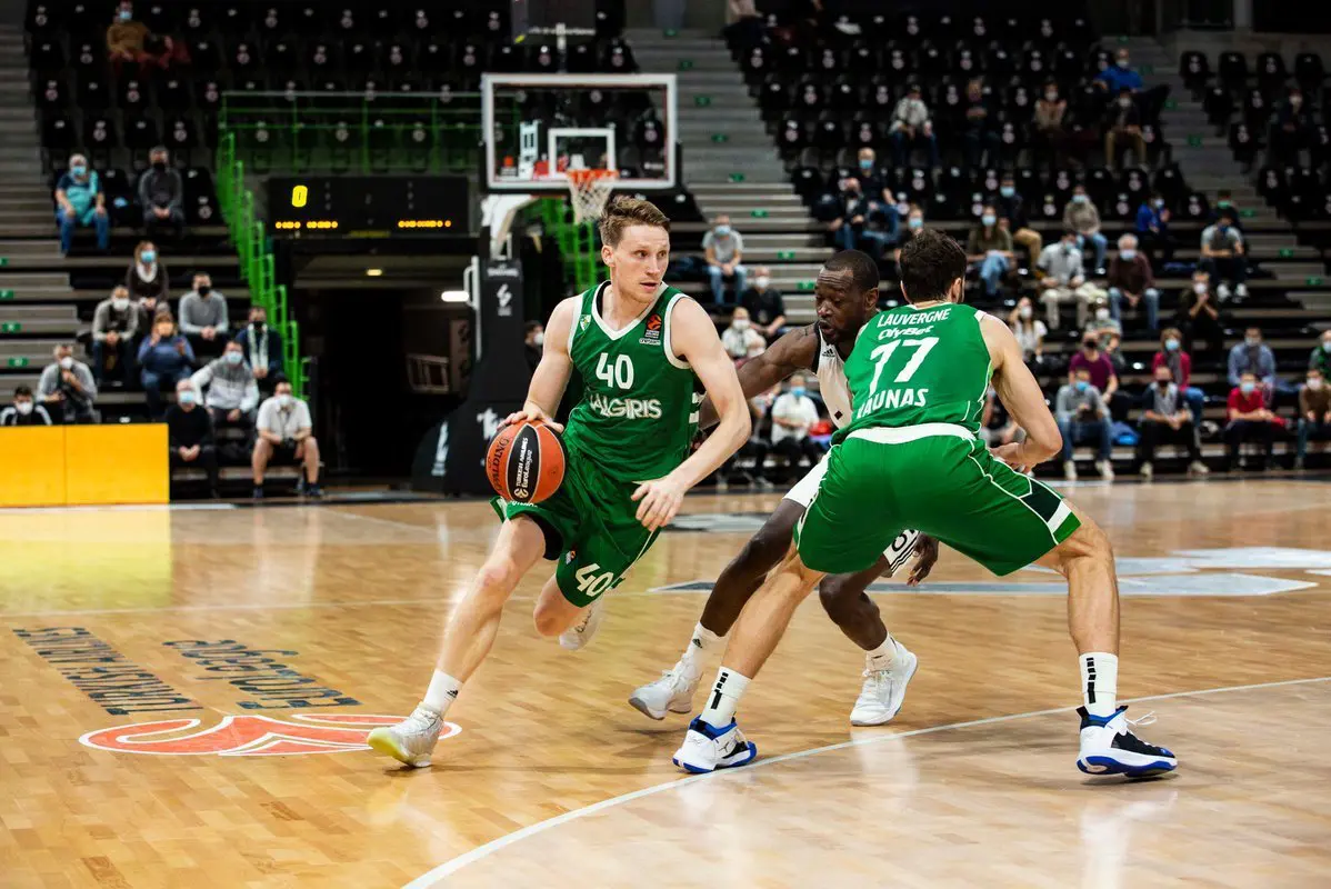 grigonis kauno zalgiris vilerbano asvel eurolygos statymai